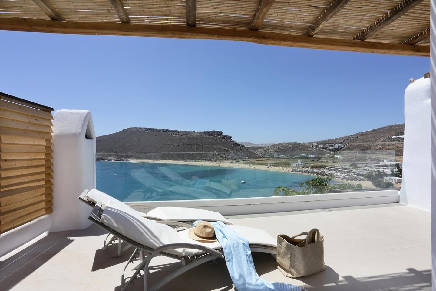 Готель Albatros Club Mykonos Panormos  Екстер'єр фото