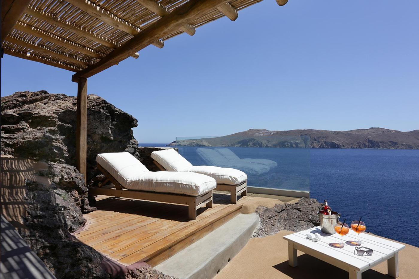 Готель Albatros Club Mykonos Panormos  Екстер'єр фото