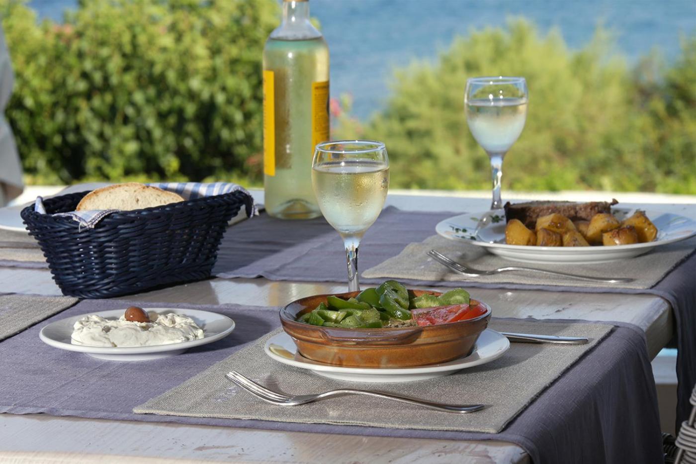 Готель Albatros Club Mykonos Panormos  Екстер'єр фото