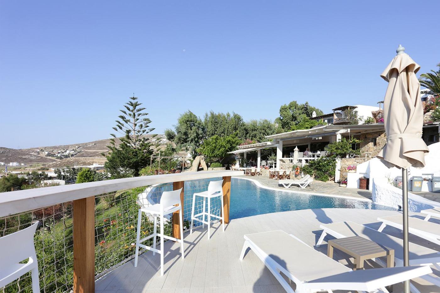 Готель Albatros Club Mykonos Panormos  Екстер'єр фото