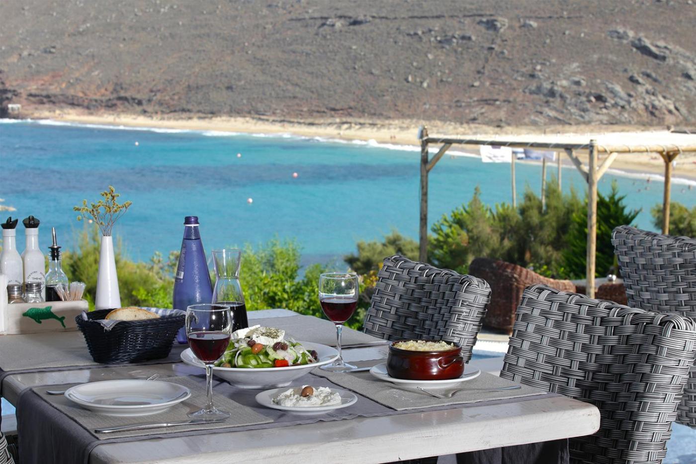 Готель Albatros Club Mykonos Panormos  Екстер'єр фото