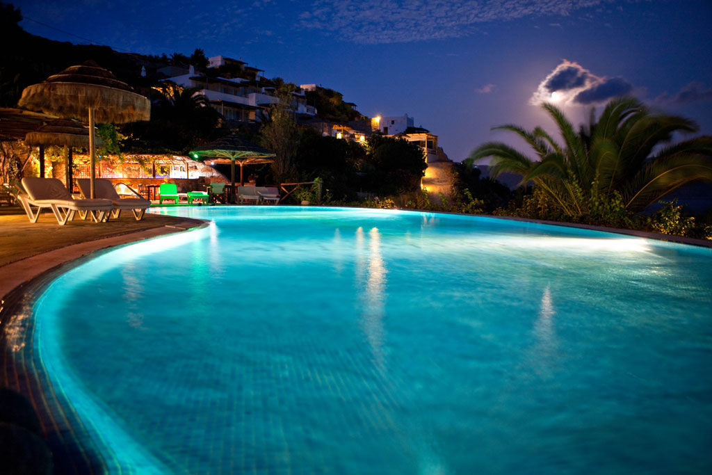 Готель Albatros Club Mykonos Panormos  Екстер'єр фото
